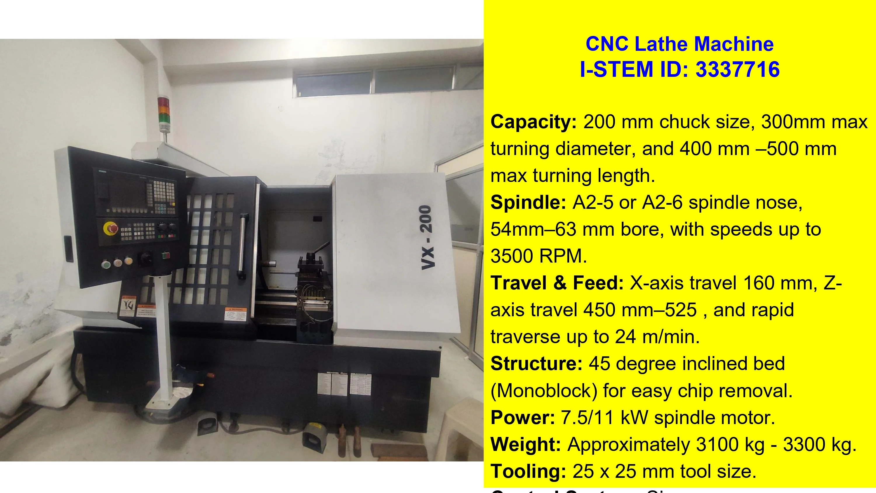 CNC Lathe Machine