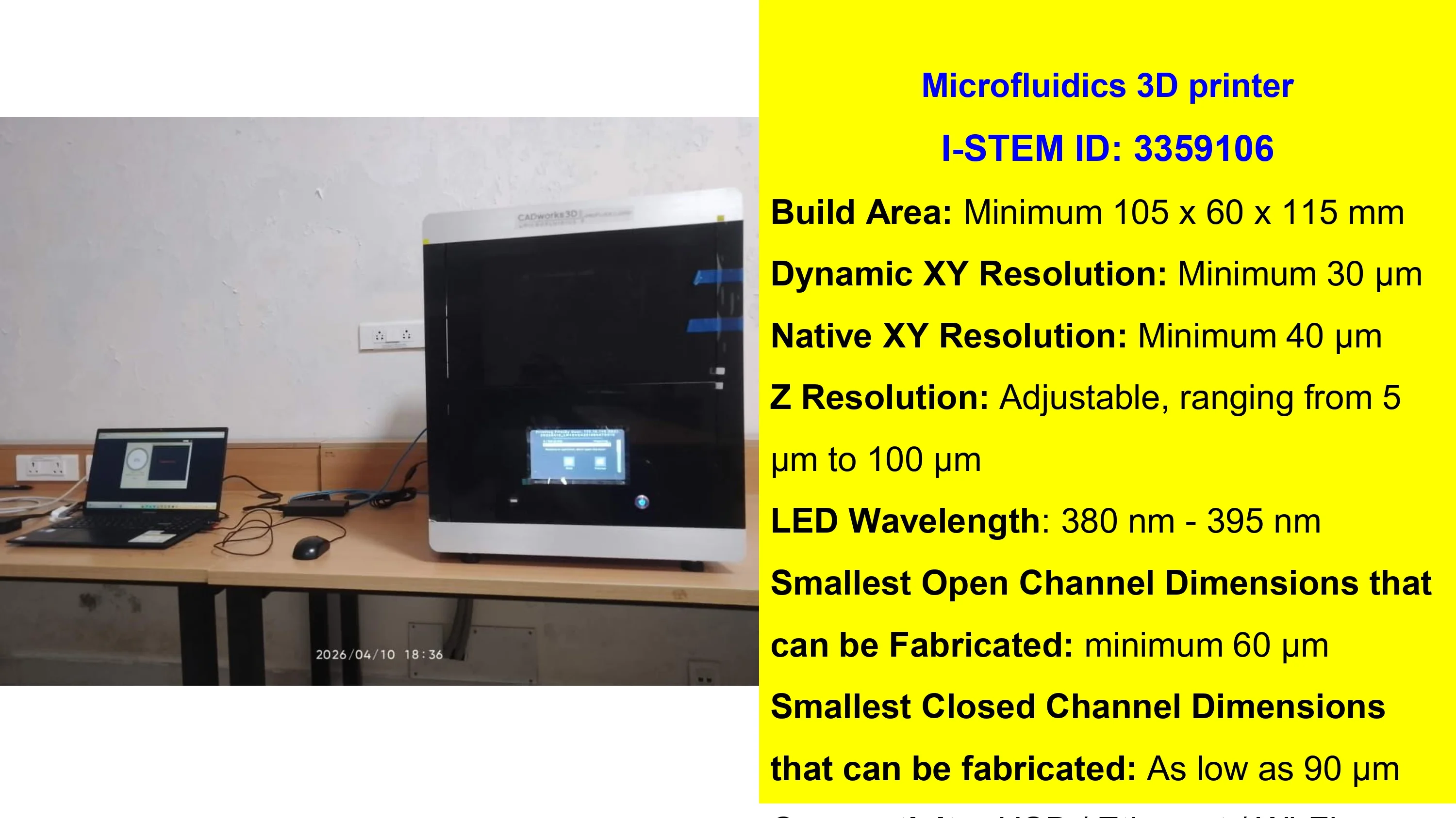 Microfluidics 3D Printer to fabricate microfluidic devices