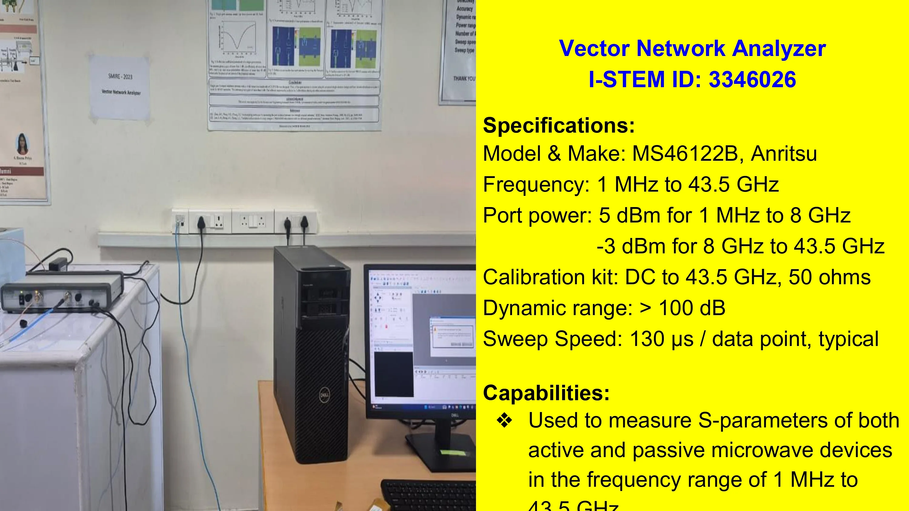 Vector Network Analyzer and its Accessories