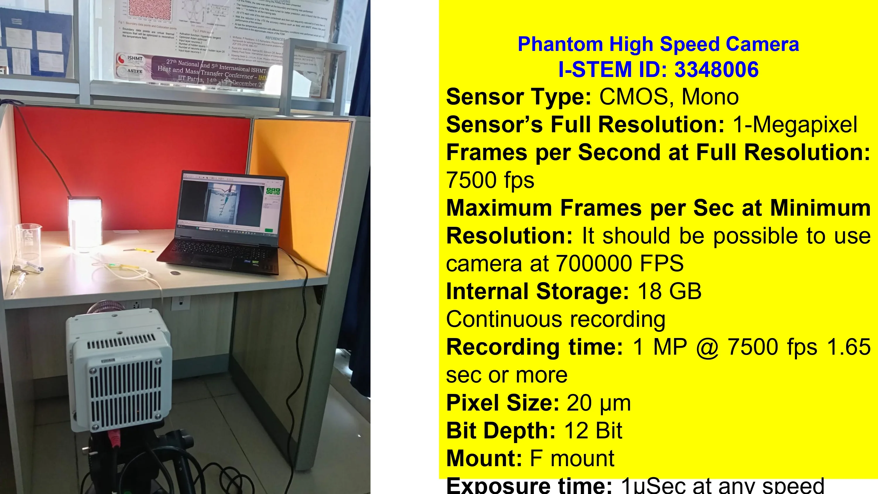 Phantom High Speed Camera