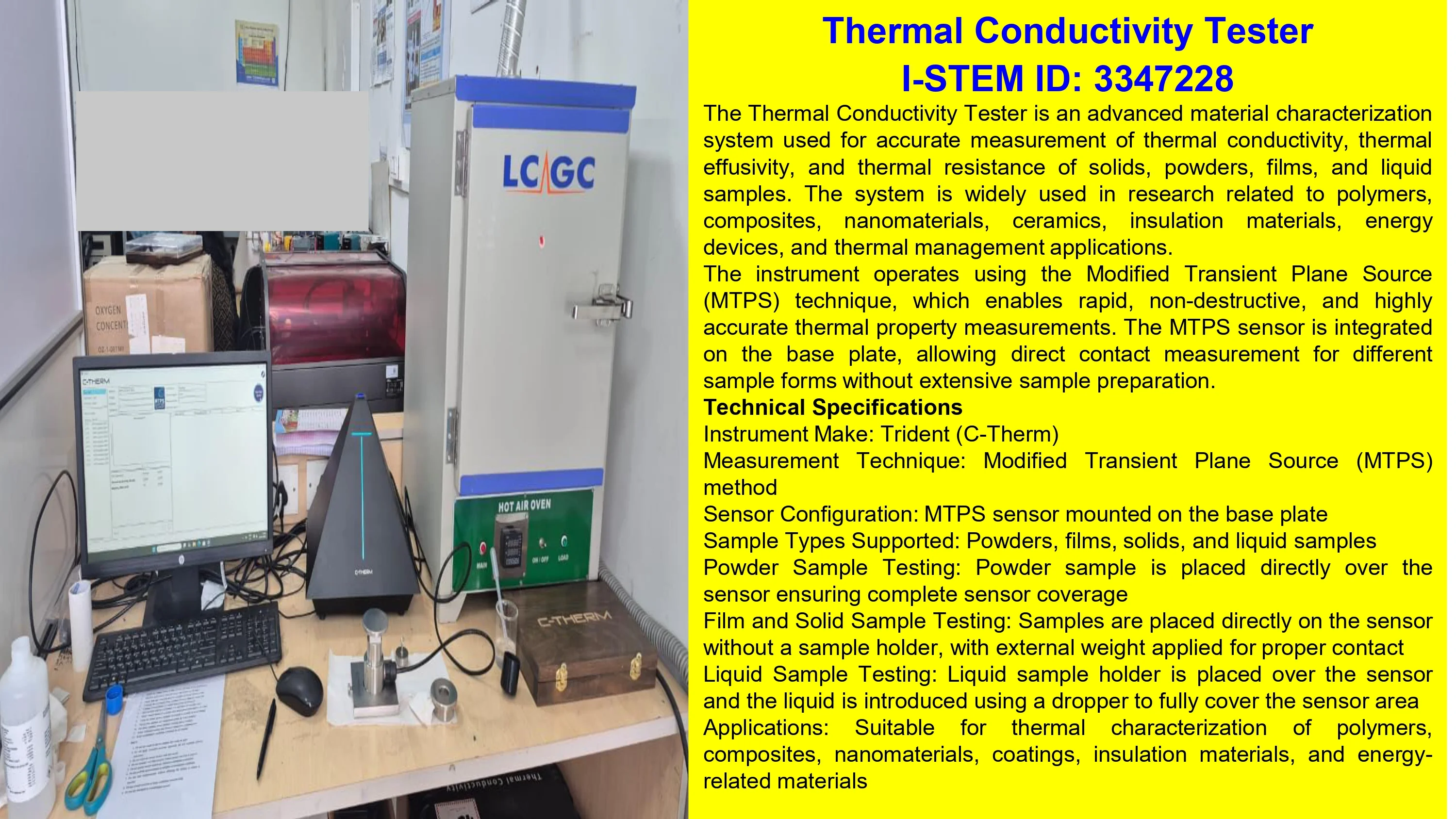 Thermal Conductivity Tester